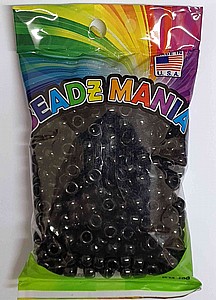 חרוזי חבית שחור 100 גרם חרוזי חבית שחור 100 גרם