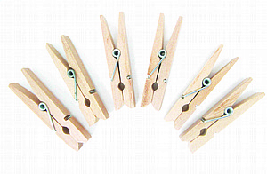 אטבים טבעי 45 מ"מ 24 יח' אטבים טבעי 45 מ"מ 24 יח'